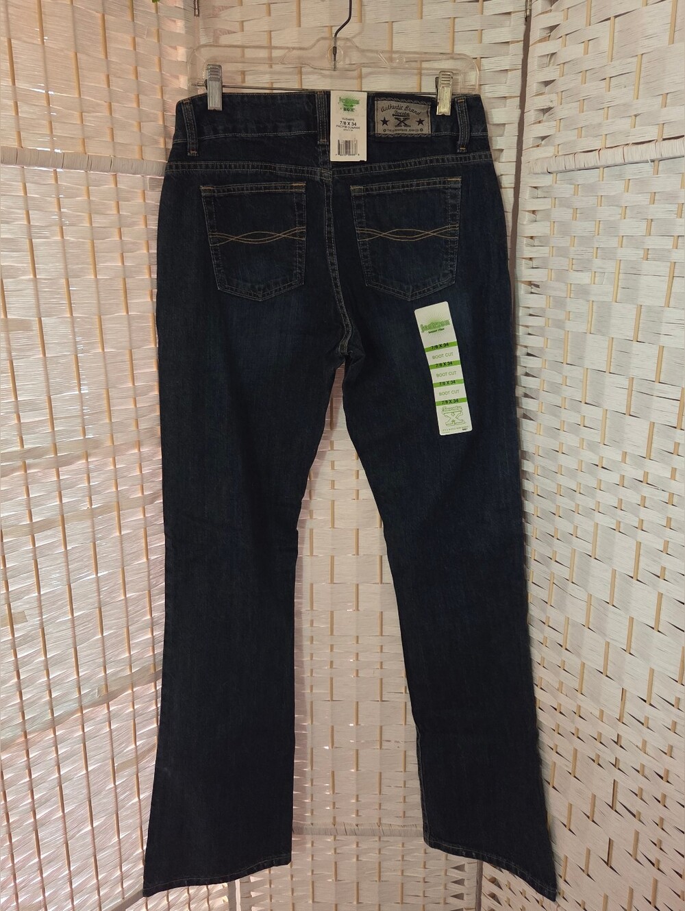 Twenty X  Jackson Boot Cut Dark Wash Jeans  Size 7/8X 34